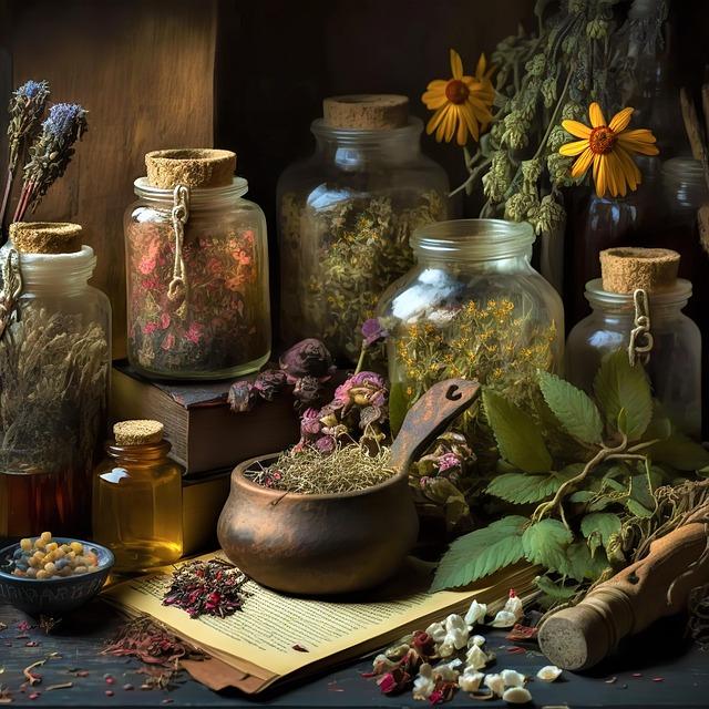 Selecția atentă de plante medicinale și utilizare a extractelor